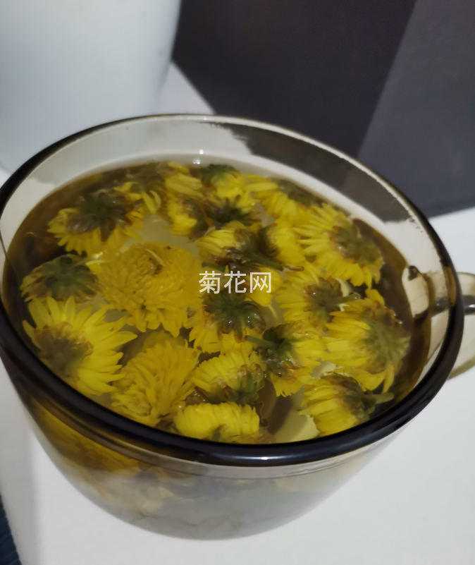 怀胎菊泡出来的菊花茶